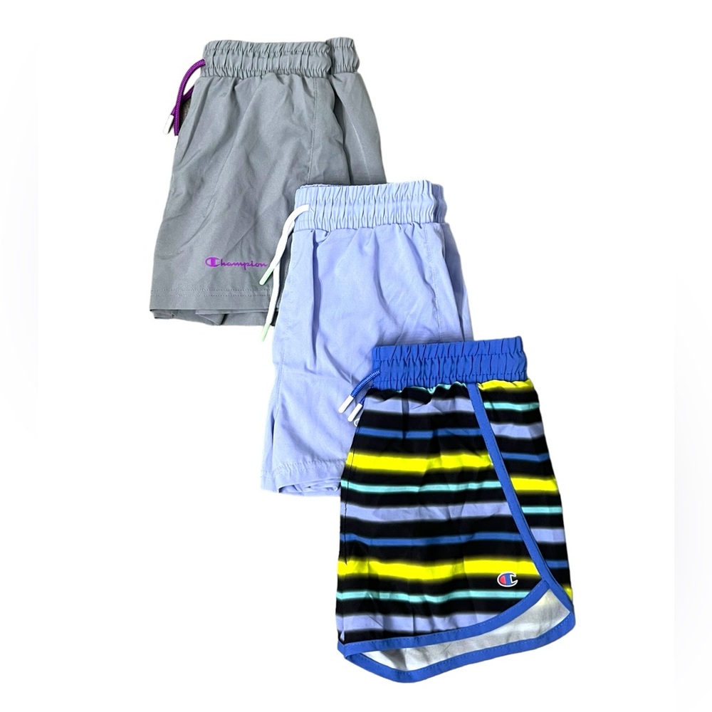 Bundle of 3 Champion Athleticwear Girls Shorts - Size 7/8